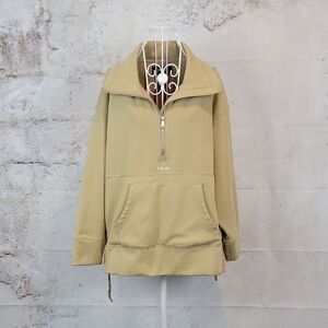Ralph Lauren Quarter Zip Pullover Knit Sweatshirt Fleece Lined Womens Size M